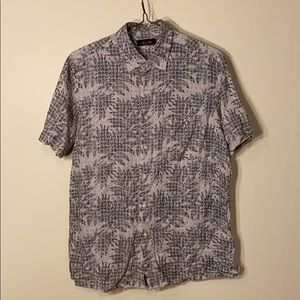 Silk Tasso Elba short sleeve collared button up